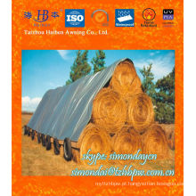 Atacado Strong Forte Poly feno lonas, Hay Tarpaulin, Hay Bale Tarpaulin